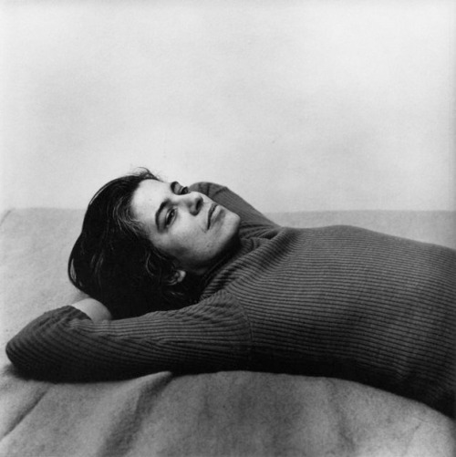 Susan Sontag by Peter Hujar (1975)