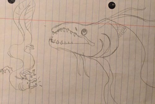 pocketss:  kuhli-fr:  kuhli-fr: undel if you’re reading this I’m begging you on my hands and knees please make a water breed dragon that has a salmon head please  hire me  nice i agree 