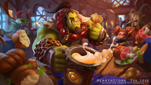 worldofwarcraftart:Thrall by Crazy JN Source: ift.tt/2LMVl0u