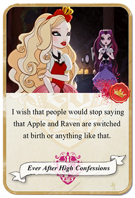 everafterhighconfessions:   I wish that people would stop saying that Apple and