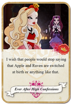 everafterhighconfessions:   I wish that