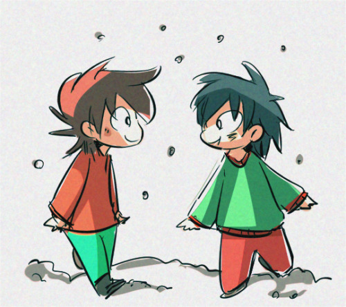 thatdoodlebug:snow boys!