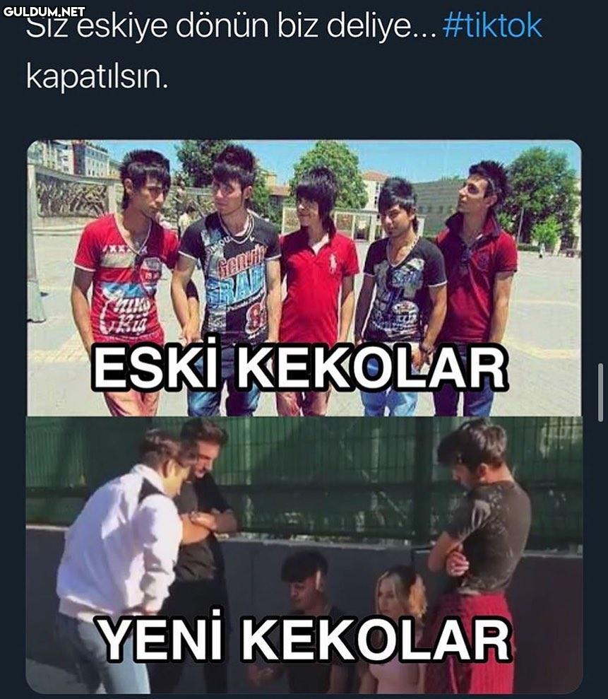 Eski kekoları özler olduk...