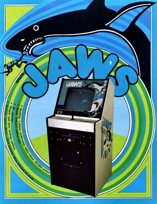 danismm:“Jaws” by Atari, 1975.