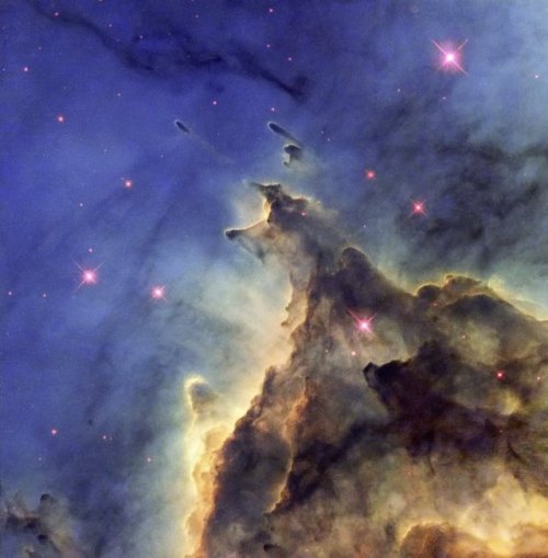 Star-forming regions amid gas and dust taken by the Hubble Space Telescope. (NGC 2467, NGC 3603, Sta