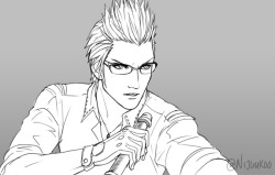 nijuukoo:  Don’t let him fix his hair. Don’t give back his gloves either. Oh my god.  Ep Ignis cannot come fast enough. 