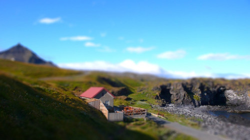 Fjöruhúsið Café at Hellnar. Read more about it and its surrounding area 