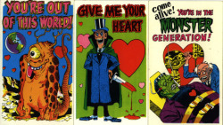 dollmeat7:Wally Wood (Monster cards)