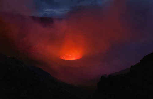 Klaus Thymann (Danish, b. 1974, Copenhagen, Denmark, based London, England) - Nyiragongo Volcano, Vi