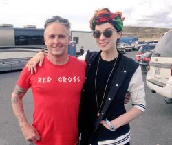 inyouendohs:  @MikeMcCreadyPJ on twitter: Had a great interview with @st_vincent at @Sasquatch in the minivan. She’s incredible! 