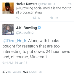 Carryonsimon:  This Just In: Jk Rowling Plays Minecraft And I’m Crying About It