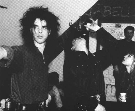 postpunkindustrial:  Nick Cave and Tracy Pew