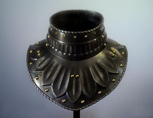adorableamazonian: Embossed Gorget by Age of Armour on deviantart