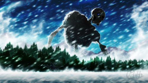 pdubbery: ColossalTale Undertale X Shadow of the Colossus This is a personal project I’ve been working on for the past few months with the help of a few very cool people whom founded and supported this idea. @hotaro-sui @mnstrcndy I wasn’t entirely