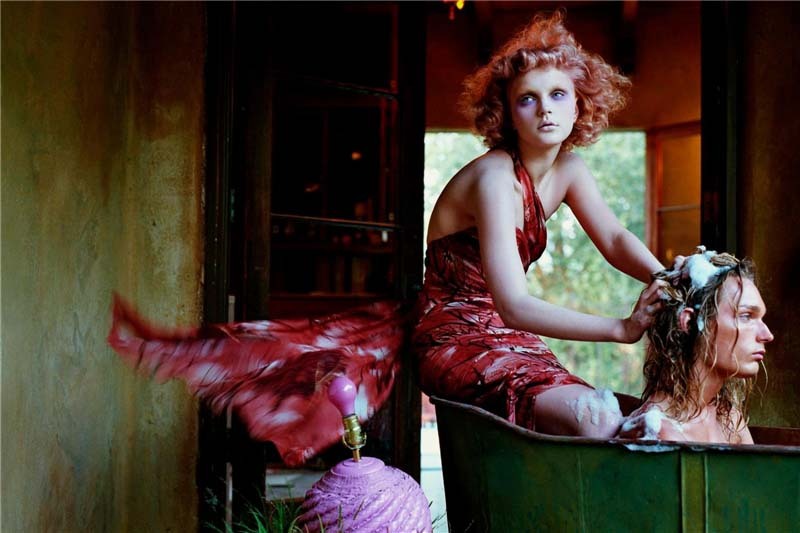 lisa401971:  &ldquo;Morning Beauty&rdquo; Jessica Stam by Steven Meisel for