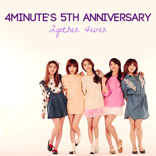 p-pominit:#5yearswith4minute5 years ago, our girls debuted and now they’re still together. I really 