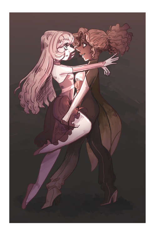 ranbowsprinkles: “Dance with me” &gt;:0 Mattie and Cocoa!!