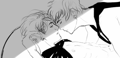 tatakaeribelle:  finally, I made gif   o(≧▽≦)o   - Eren, kiss me- ahmusic: Ellie Goulding – Love Me Like You DoДа, я выбрал именно эту музыку *-* хейтеры идут мимо 
