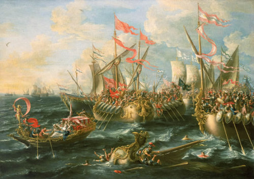 Today in History, September 2nd, 31BC, The naval forces of Octavian engage and defeat the forces of 