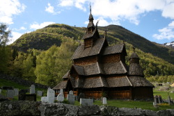 wearemonument:  Borgund Stave Church, Laerdal, Norway.