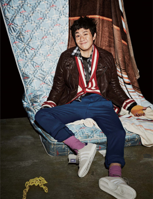 Jung Woo Для Elle Korea 01/2014