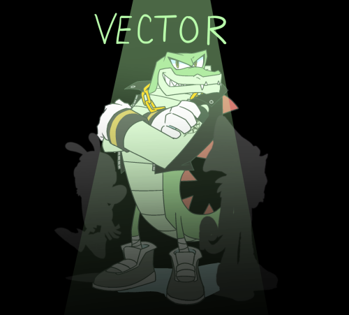 You’ve heard of the world famous detective, Vector the Crocodile, starring in his show ‘Vector the D