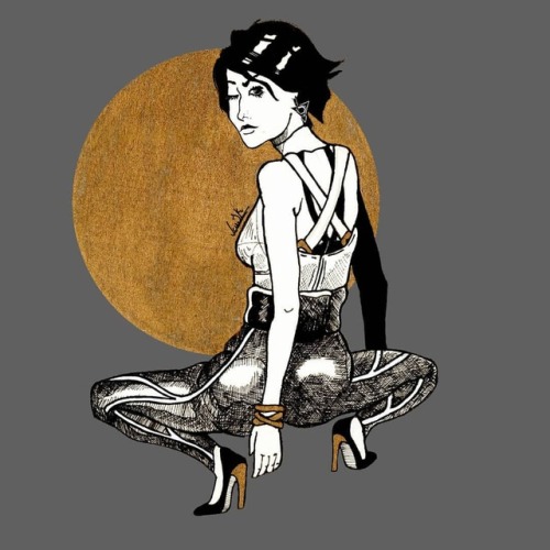 Don't Mess With A Witch #vasjk #drawing #ink #bayonetta #twintelle #gold #artist Https://www.instagram.com/p/Bp9nKWUFH7e/?utm_source=ig_tumblr_share&igshid=1kpimi4qf0kuf