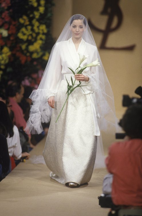 Yves Saint Laurent - Spring 1993 Couture