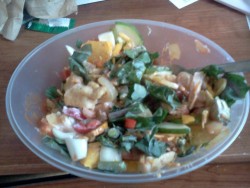 In My Efforts To Be More Of A Variety Blog, Here Is My Fajita Kale Salad. I Love