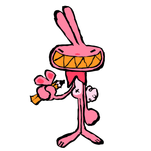 My Sona Is A Nameless Pink Bunny