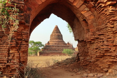 Temple Door , Bagan Myanmar