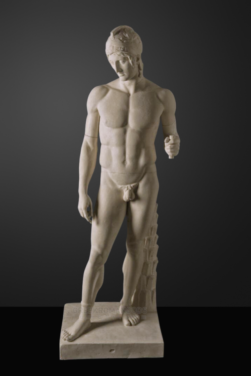 greekromangods:Ares Borghese1884 (Reproduction)After Roman 101–200 AD, after Greek original 50