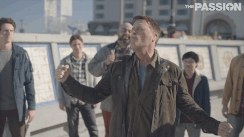 thepassionlive: Michael W. Smith performing ‘Love Can Move Mountains’ on The Passio