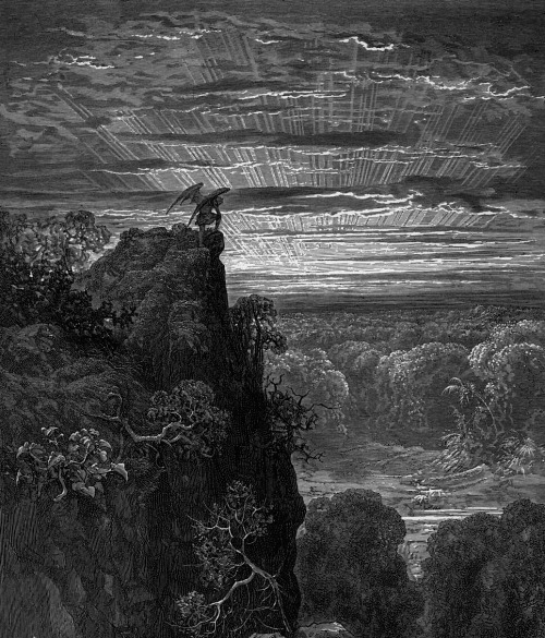 magictransistor:Gustave Doré, John Milton’s Paradise Lost (Woodcut engravings), c. 186
