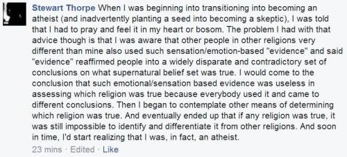 It’s amazing what the brain can suddenly notice when critical thinking about religion suddenly