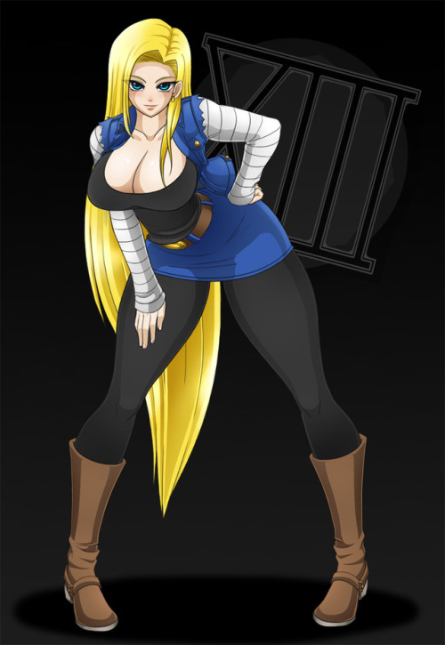 waifuholic: Android 18 (Long hair version)If you thought this lovely lady was NOT going to get a lon
