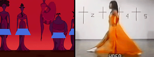 mamalaz:  So, Disney storyboarded Hercules in live action with dancers. My mind is
