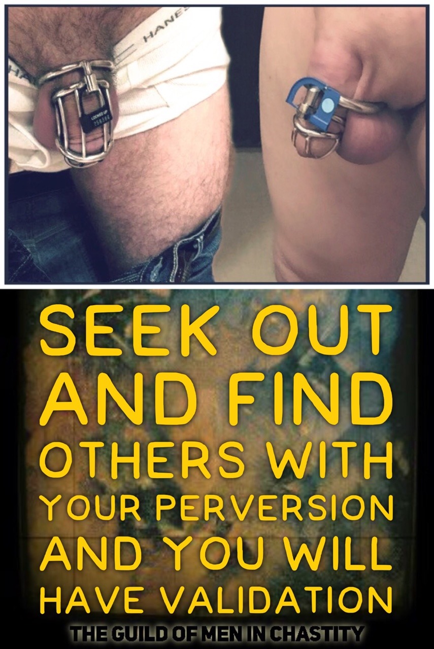 This is The Guild of Men in Chastity