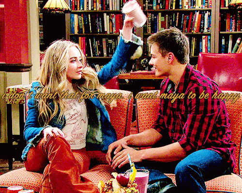 forbescaroline:TOP 100 SHIPS OF ALL TIME: #90. lucas friar and maya hart (girl meets world)