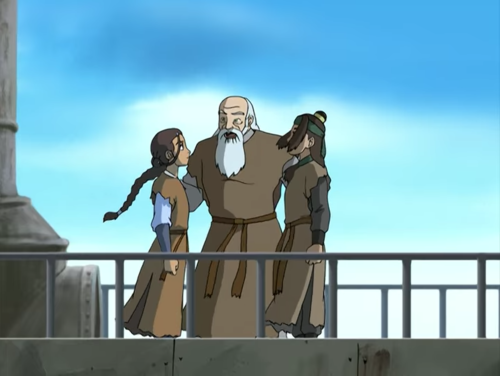 comradekatara:an extremely underrated katara & zuko parallel #twinning moment is how they both w