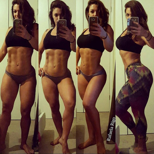 thegymbabe:    @rafaelarigo_official: ABS ARE MADE IN THE KITCHEN!Sometime ago…   