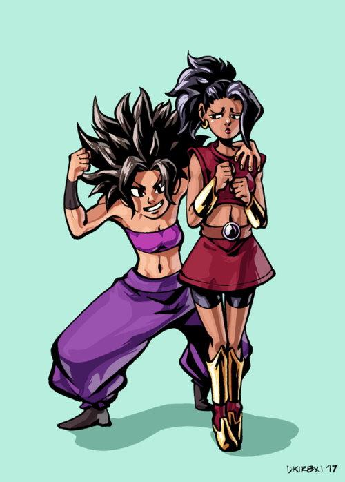 dkirbyj - Caulifla and KaleI love these badasses so much