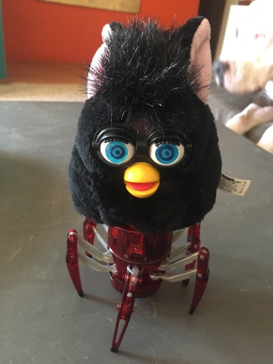michaelsheenthirstblog:  robots-and-lizards:  robotdisease: introducing…. POLYBIUS! he is MOBILE! he’s got LEGS! he can TURRET!   FUNKY!  this is literally so fucking adorable I want to cry    So today I learned what Syd from Toy Story grew up to