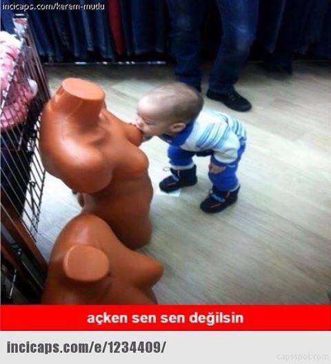 açken sen sen değilsin