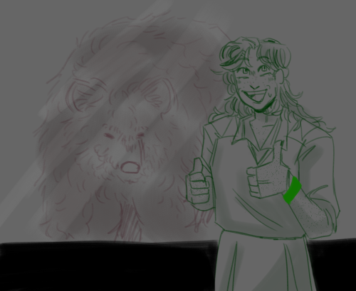 Charlie With. An Animal That Be All Rights Could Kill Her But Is Totally Chill