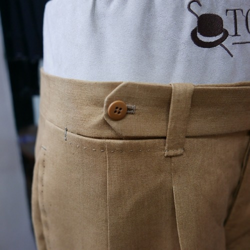 sartoria-tofani: Sartoria Tofani - Irish Linen trouser ☀️