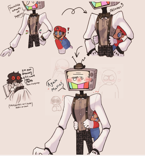 Mr.Puzzles's Waist Be So Small Like What Do U Need That Small Waist For? For Mario To Grab It? Whore.