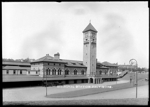 Baltimore and Ohio Railroad Mount Royal Station1400 Cathedral Street, Baltimore, Marylandcirca 1907J