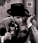 jillbanner:  Cary Grant in His Girl Friday (1940).