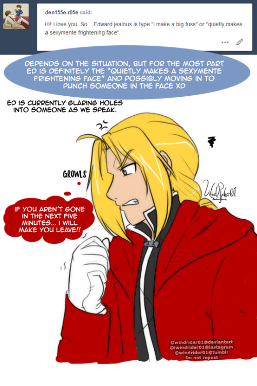 Ask Edward Elric — Patreon Redbubble Commission Info
